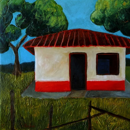 Little House at The Cordillera by artist Olga Lora